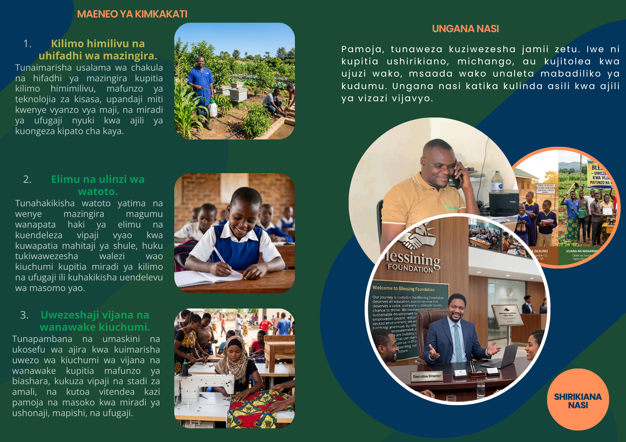 OFFICIAL LAUNCH OF BLESSING FOUNDATION